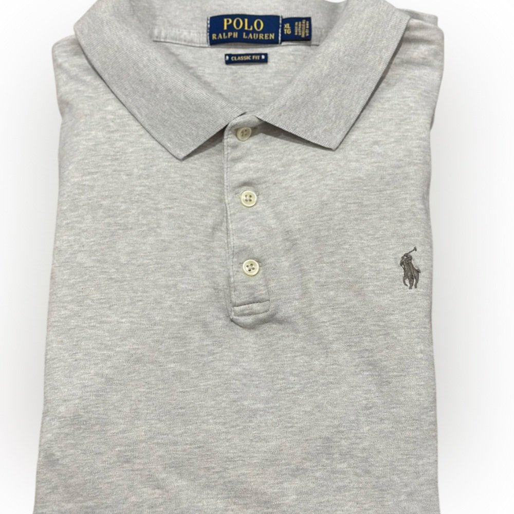 Ralph Lauren Gray Polo Shirt for Kids